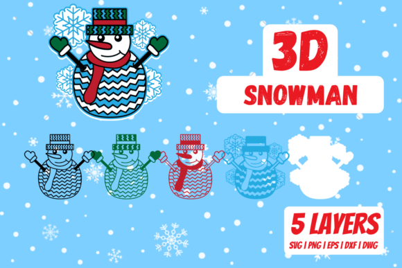 3D Snowman: A Comprehensive Guide to Multi-Format Digital Assets for Holiday Crafting