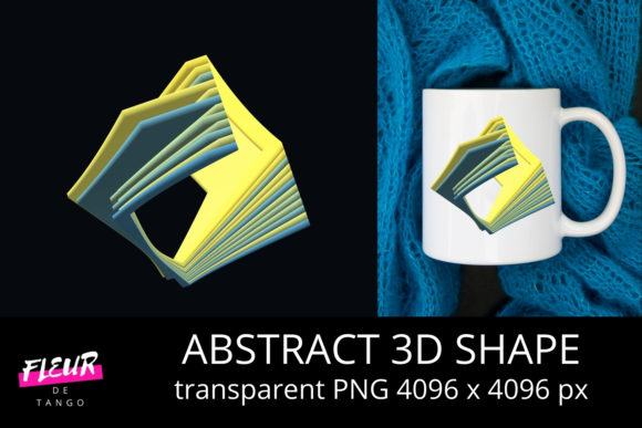 Abstract 3D Shape V.28: A Practical Guide to Using Your Transparent Design File