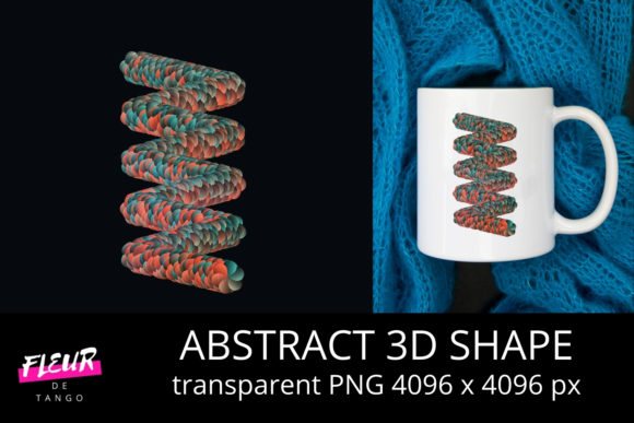 Abstract 3D Shape V.3 for Creative Projects