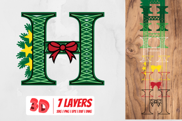 Bring Your Holiday Crafts to Life with the 3D Christmas Letter H: A Complete Design Guide