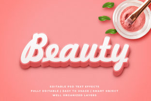 Pink Beauty 3d Text Effect Mockup: Elevating Your Visual Projects with Instant Style