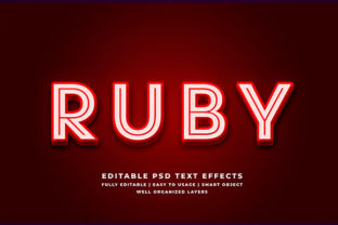 Red White 3d Text Effect Mockup: Elevating Visual Storytelling with Precision and Ease