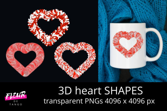 Unlock Your Creativity with 3D Heart Shapes Cliparts Vol.25: A Complete Guide to Premium Transparent PNGs