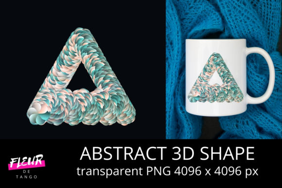 Unlock Your Creativity with Abstract 3D Shape V.10: The Ultimate Digital Asset for Modern Designers